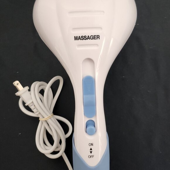 Handheld Back Massager Double Head Electric Full Body Massager Massage Hammer - Picture 6 of 7